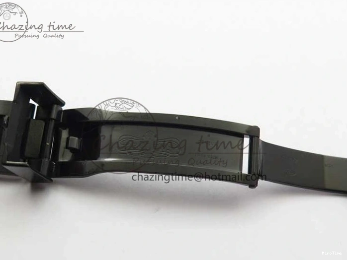 MiroTime 0901 EasyCare Yacht-Master 116622 DLC VRF Best Edition Black Dial on DLC Bracelet VR 2918